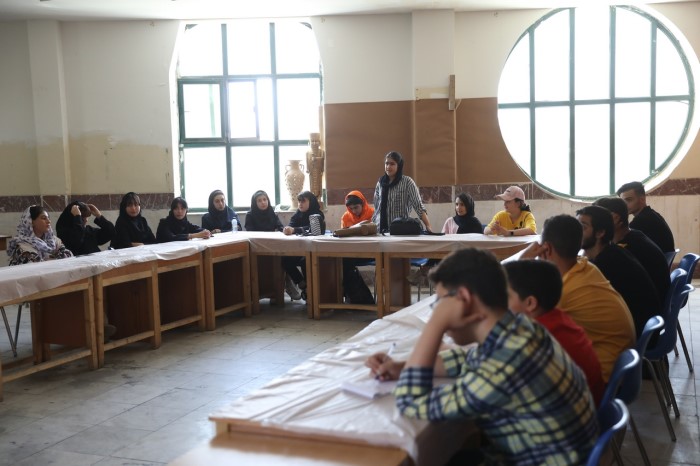 مهارت آموزي بچه هاي مسجد در محضر اساتيد برحسته تئاتر و سينماي ايران